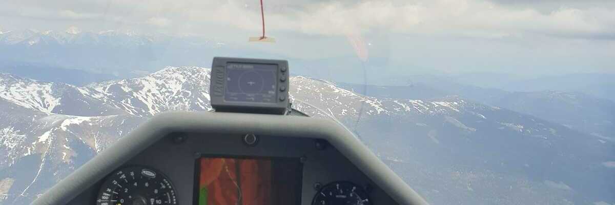 Flugwegposition um 12:07:10: Aufgenommen in der Nähe von Winklern bei Oberwölz, 8832, Österreich in 2669 Meter